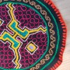 Altar Ceremonialny Haft Rękodzieło Sztuka Shipibo Konibo Art Peru 15 cm