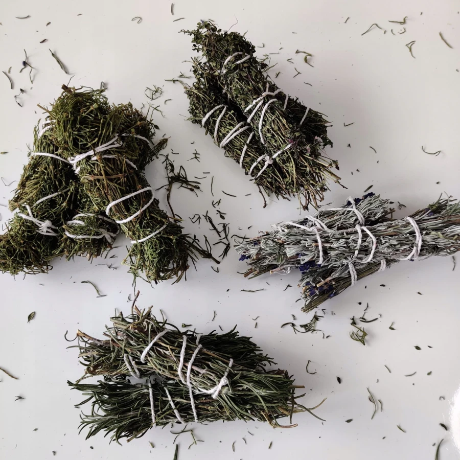 Zestaw 4 kadzideł Słowiańskich naturalne handmade