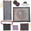 PODSTAWKA POD KUBEK Haft Rękodzieło Sztuka Shipibo Konibo Art Peru 15-16 cm