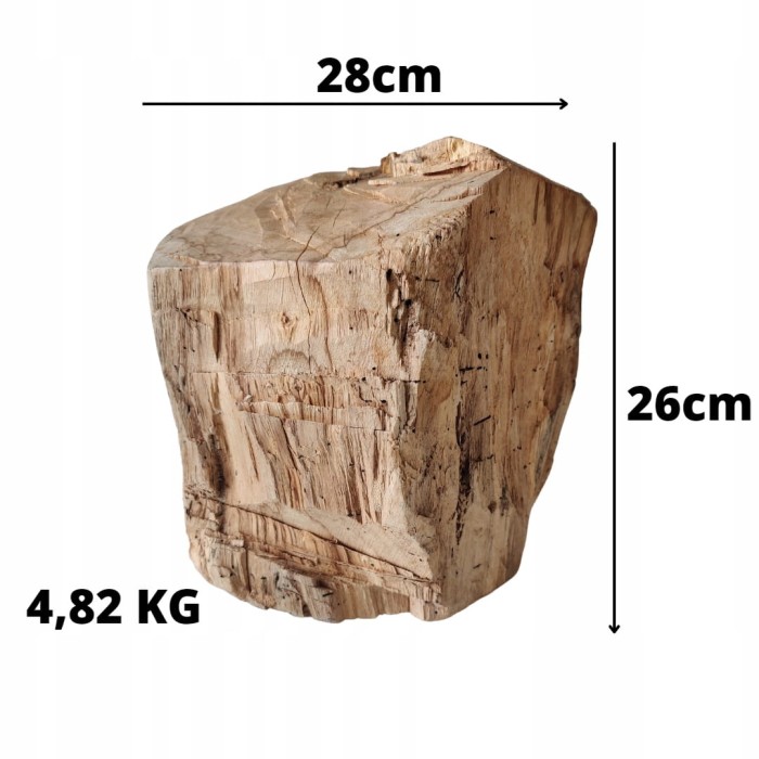 Naturalne kadzidło Palo Santo pień z Ekwadoru 4,8 kg wymiary