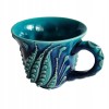 Filiżanki do kawy herbaty zestaw kubków Tureckie Turkus Ceramiczne 12 sztuk