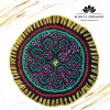 Altar Ceremonialny Haft Rękodzieło Sztuka Shipibo Konibo Art Peru 15-16 cm