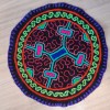 Altar Ceremonialny Haft Rękodzieło Sztuka Shipibo Konibo Art Peru 15-16 cm