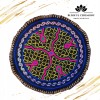 Altar Ceremonialny Haft Rękodzieło Sztuka Shipibo Konibo Art Peru 15-16 cm