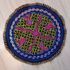 Altar Ceremonialny Haft Rękodzieło Sztuka Shipibo Konibo Art Peru 15-16 cm