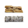 Zestaw certyfikowanego Palo Santo z Peru 25 g i białej szałwii z USA 25 g