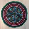 Altar Ceremonialny Haft Rękodzieło Sztuka Shipibo Konibo Art Peru 15 cm