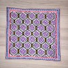 ALTAR CEREMONIALNY Haft Rękodzieło Sztuka Shipibo Konibo Art Peru 30x29 cm
