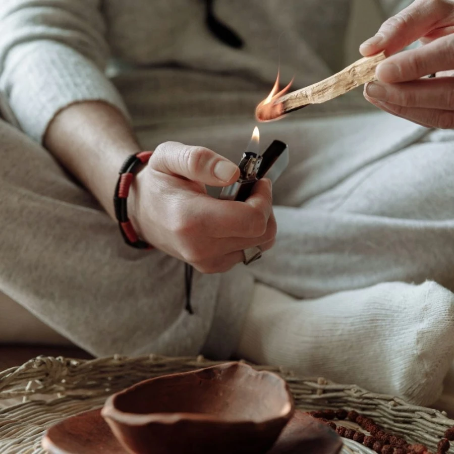 Kadzidło Kadzidełko Długie Naturalne Palo Santo Do Medytacji Ekwador 100g