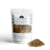 Suszone ziele Kanna (Sceletium tortuosum) 50 g w opakowaniu Blissful Ceremony z wysypanym proszkiem