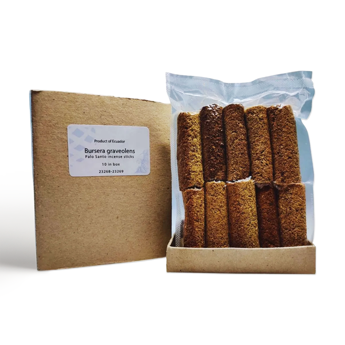Naturalne kadzidło Palo Santo z Ekwadoru 10 szt.