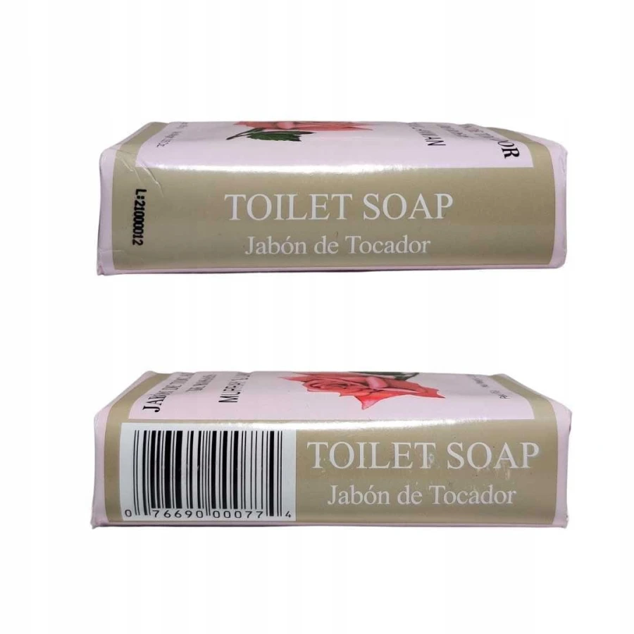 Etykieta mydła Jabón de Tocador de Rosas Murray &amp; Lanman w kostce 95 g