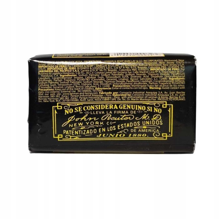 Opakowanie / etykieta mydła w kostce Łagodne Reuter Soap Lanman &amp; Kemp 95 g