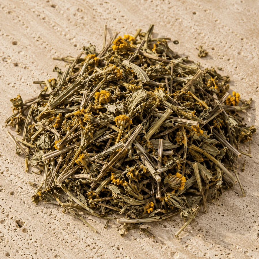 Suszone ziele Tagetes lucida z Meksyku