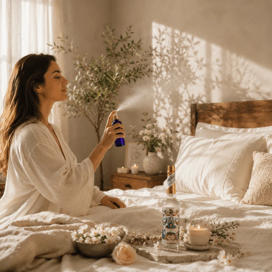 Woda zapachowa Agua de Florida Shamanic Cleanse Lanman &amp; Kemp w użyciu