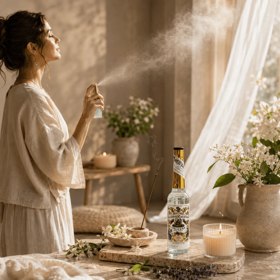 Woda kolońska Floida Water Cologne Lanman &amp; Kemp w użyciu
