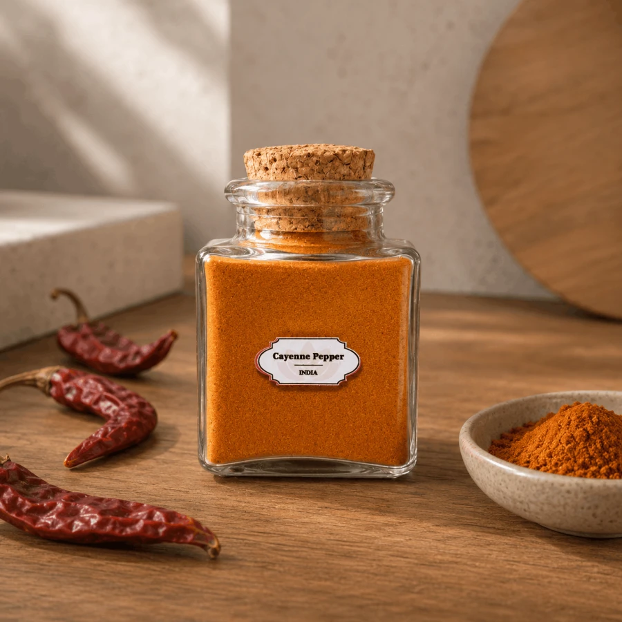 Słoiczek z mielonym pieprzem cayenne chili Blissful Ceremony 50 ml