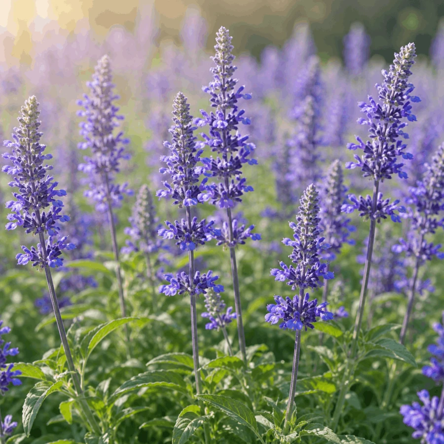 Niebieska szałwia (Salvia clevelandii)