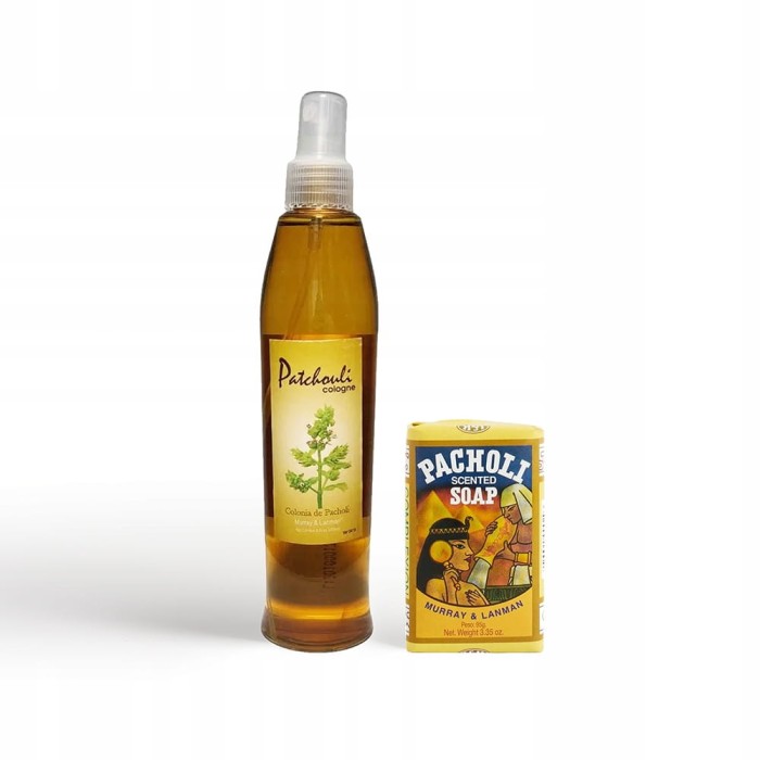 Zestaw wody zapachowej Patchouli Cologne i mydła Patchouli Murray &amp; Lanman Lanman &amp; Kemp