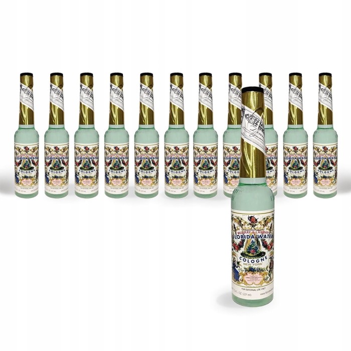 Zestaw 12 wód kolońskich Florida Water Cologne Lanman &amp; Kemp