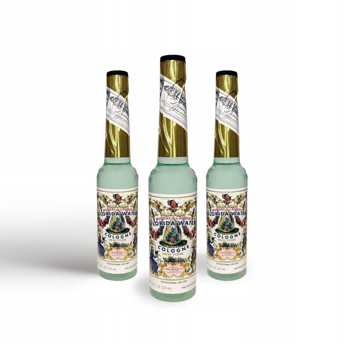 Zestaw 3 wód kolońskich Florida Water Cologne Lanman &amp; Kemp 221 ml
