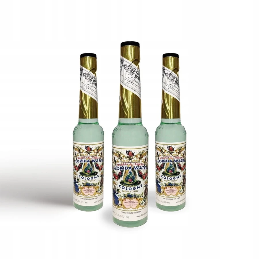 Zestaw 3 wód kolońskich Florida Water Cologne Lanman &amp; Kemp 221 ml