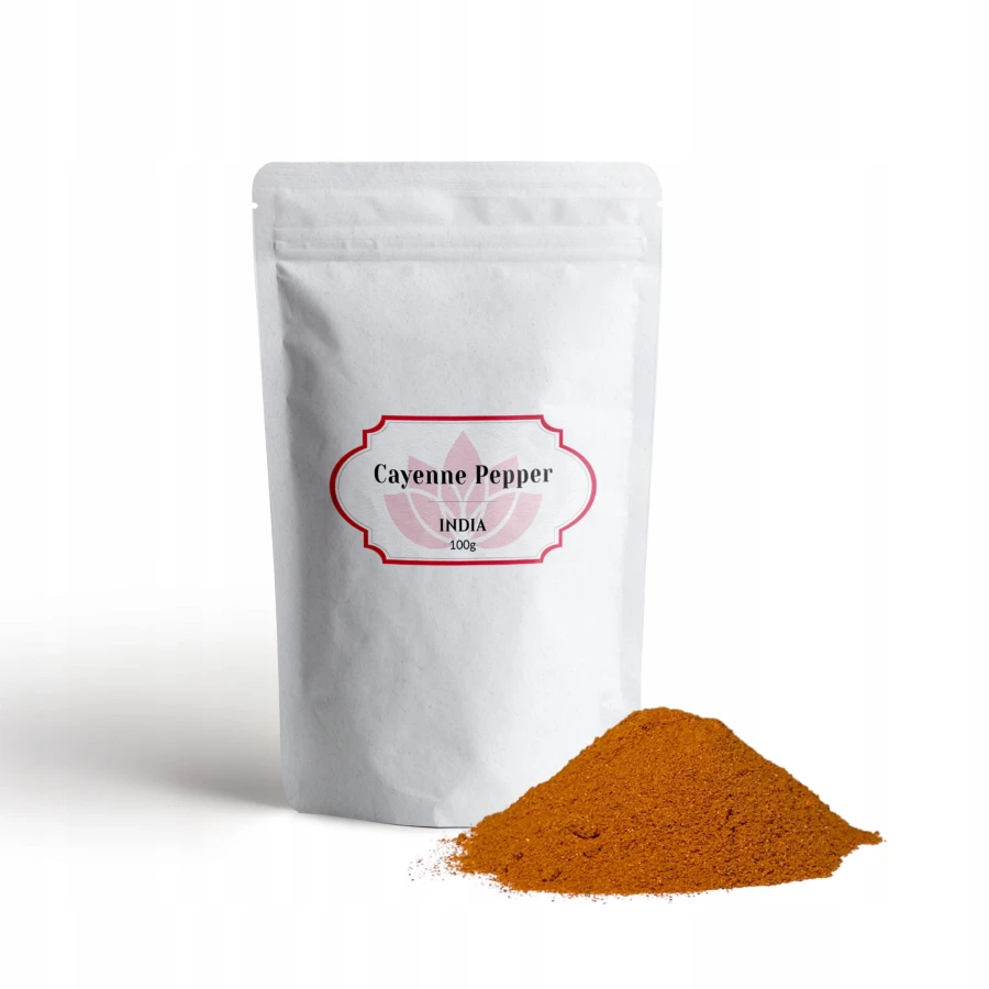 PRZYPRAWA Kakao Ceremonialne Pieprz Cayenne Chili Indie 100g