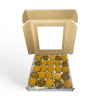 Świeca tealight z 100% naturalnego wosku pszczelego – zestaw 25 sztuk